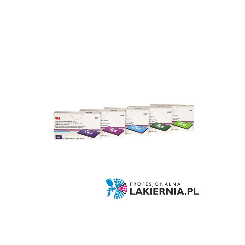 3M 33899 Arkusze do usuwania wad lakierniczych 10 szt.