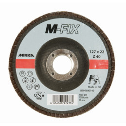 Mirka M-FIX Tarcza lamelkowa 127mm x 22mm gr.40