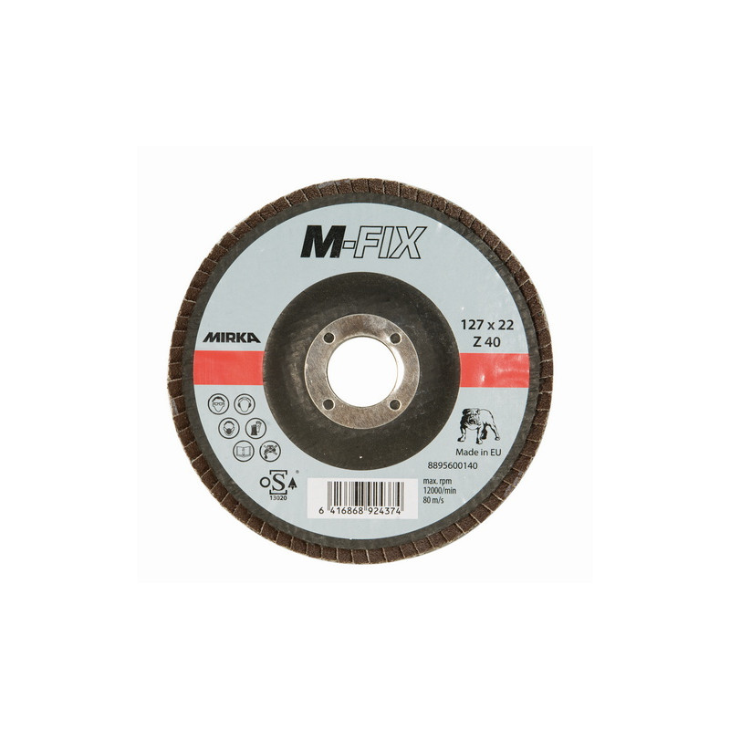 Mirka M-FIX Tarcza lamelkowa 127mm x 22mm gr.40