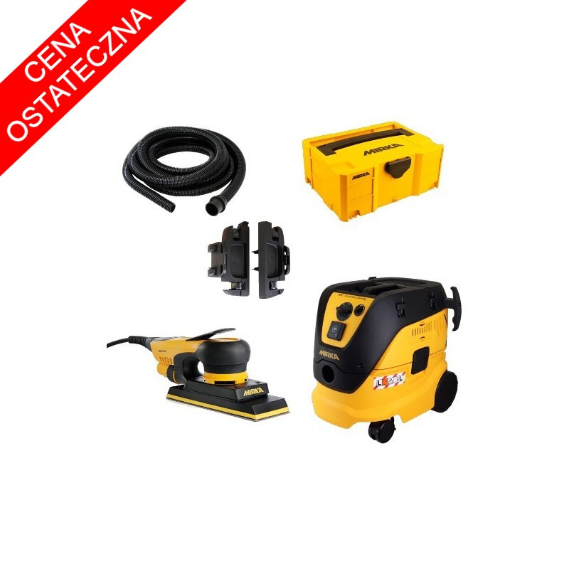 Mirka zestaw DEOS + DE 1230 L AFC + akcesoria Mirka zestaw DEOS + DE 1230 L AFC + akcesoria