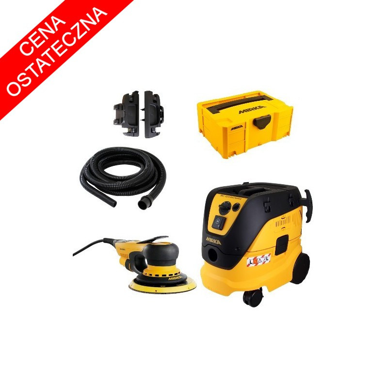 Mirka zestaw DEROS + DE 1230 L AFC + akcesoria Mirka zestaw DEROS + DE 1230 L AFC + akcesoria