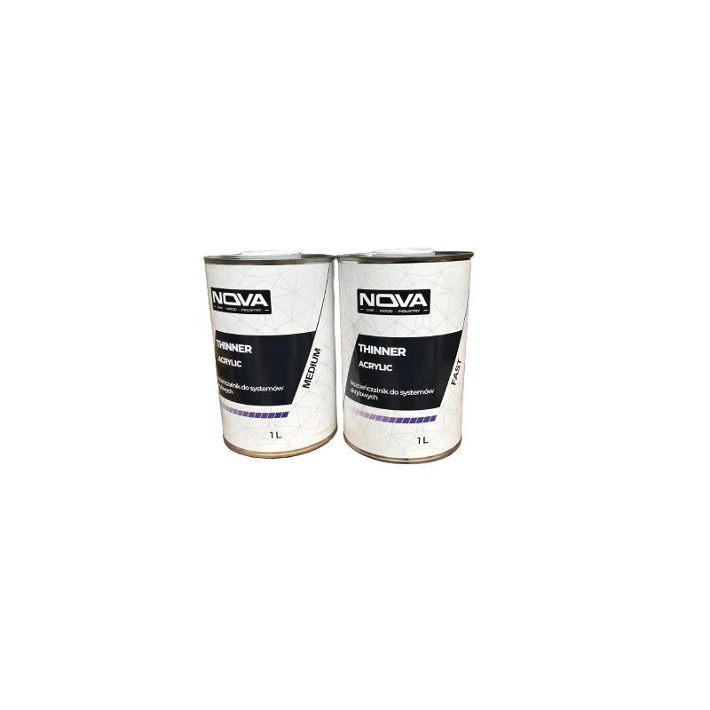 NOVA ACRYLIC THINNER - Rozcieńczalnik do systemów akrylowych 1L NOVA ACRYLIC THINNER - Rozcieńczalnik do systemów akrylowych 1L