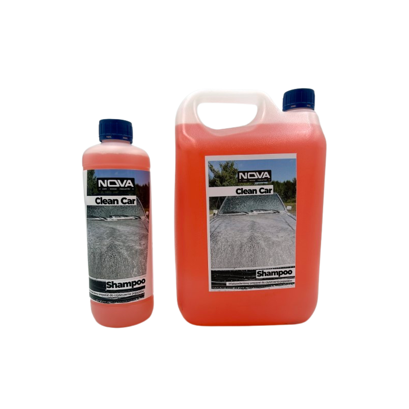 NOVA Clean Car Shampoo - Wielozadaniowy preparat do czyszczenia pojazdów