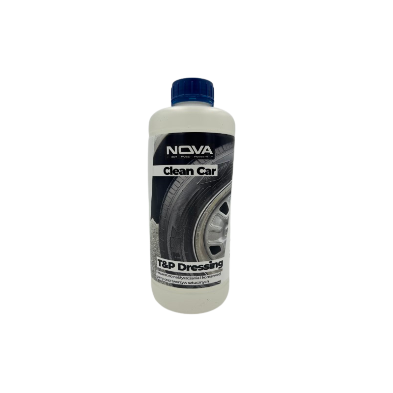 NOVA Clean Car T&P Dressing - Preparat do nabłyszczania i konserwacji gumy  i tworzyw sztucznych