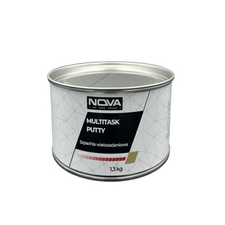 NOVA MULTITASK PUTTY - Szpachla wielozadaniowa + utwardzacz, 1.3kg, (beżowy) NOVA MULTITASK PUTTY - Szpachla wielozadaniowa + utwardzacz, 1.3kg, (beżowy)