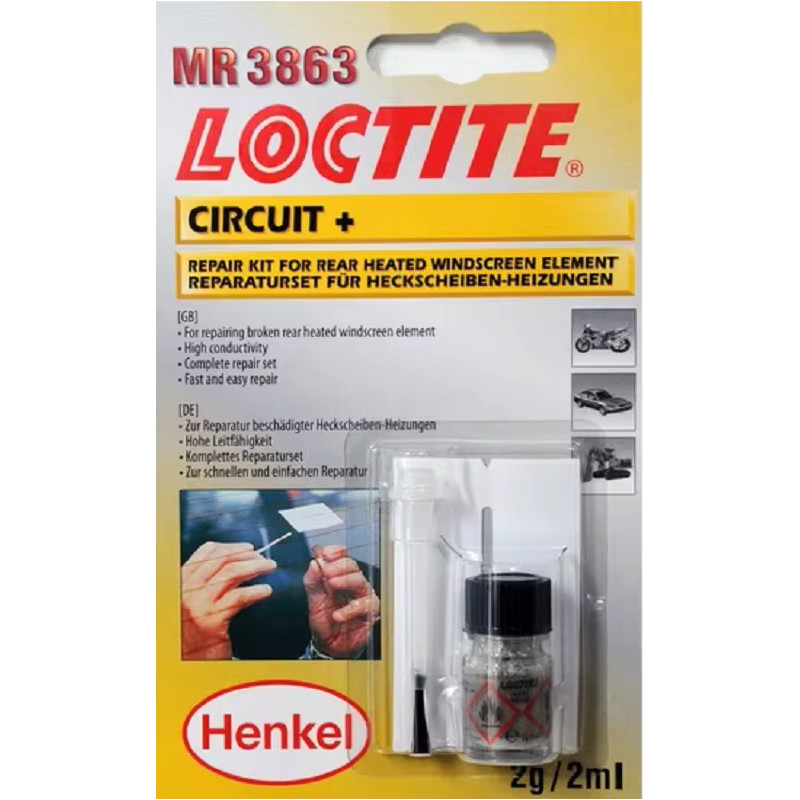 LOCTITE MR 3863 - zestaw do naprawy ogrzewania tylnej szyby