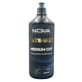 NOVA ULTIMATE Medium Cut - Pasta polerska multifunkcyjna, 1kg