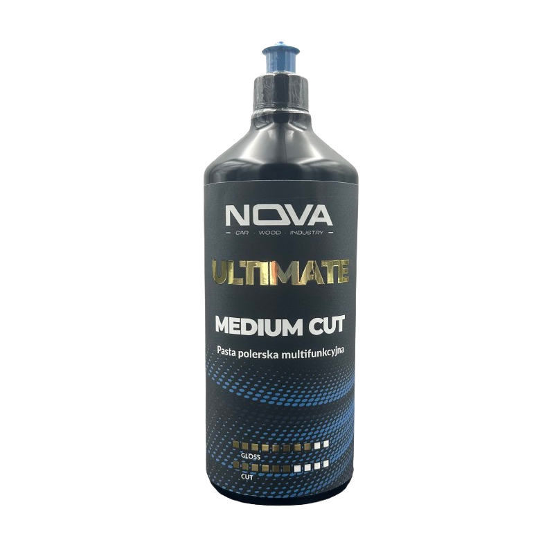 NOVA ULTIMATE Medium Cut - Pasta polerska multifunkcyjna, 1kg