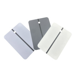 NOVA MT CARD - Panel metalowy do natrysków próbnych, 105x150mm