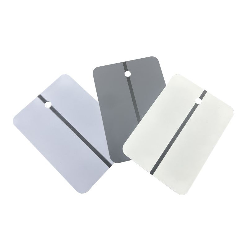 NOVA MT CARD - Panel metalowy do natrysków próbnych, 105x150mm