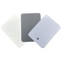 NOVA MT CARD - Panel metalowy do natrysków próbnych, 105x150mm