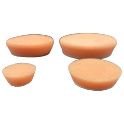 ShineMate - Gąbka polerska Bevel Edge Foam Pad, T40 Light Cut, Pomarańczowa