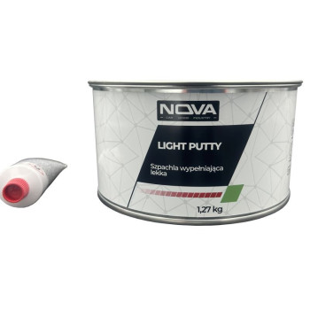 NOVA LIGHT PUTTY - Szpachla wypełniająca lekka + utwardzacz, 1.27kg (jasnozielony)