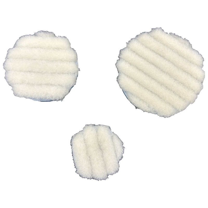 ShineMate - Futro polerskie Striped Short-Nap Wool Pad, T140 Heavy Cut