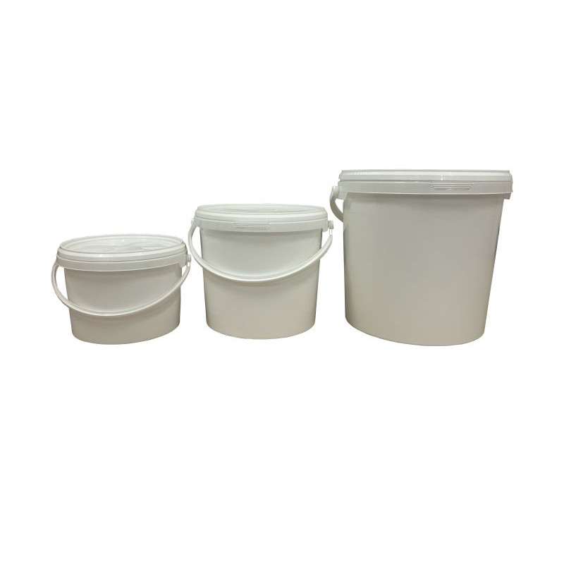 NOVA PLASTIC CAN - Wiaderko plastikowe z plombą / Przykrywka