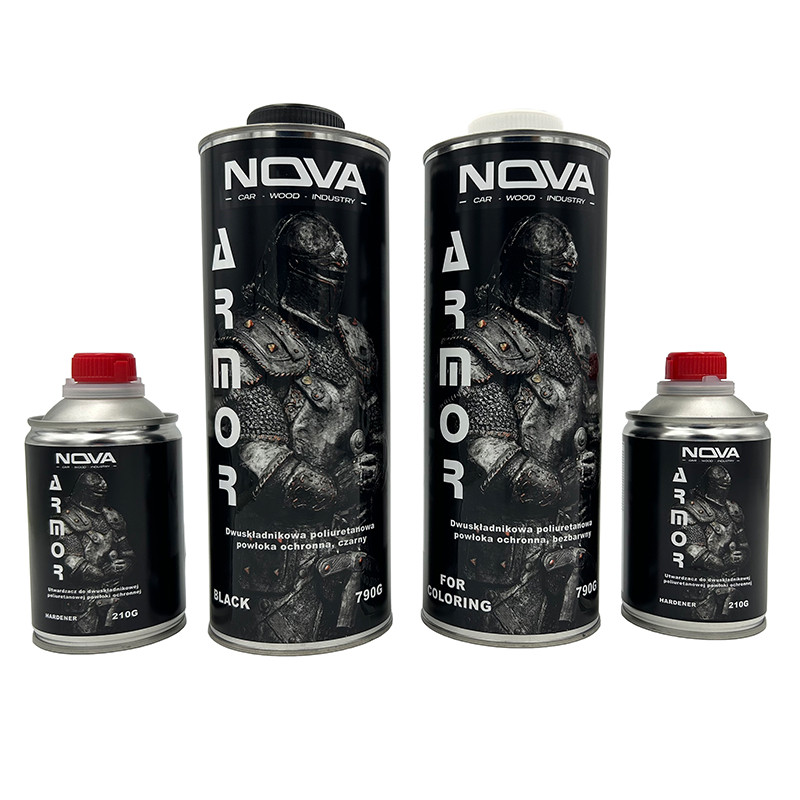 NOVA ARMOR 3:1 - Dwuskładnikowa poliuretanowa powłoka ochronna + utwardzacz 1kg
