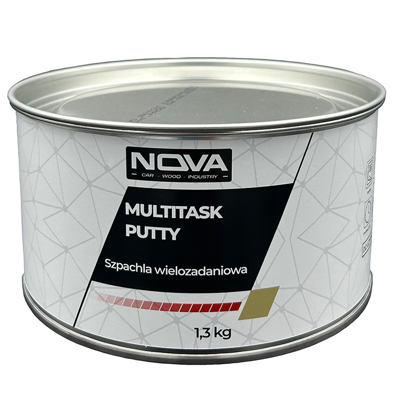 NOVA MULTITASK PUTTY - Szpachla wielozadaniowa + utwardzacz, 1.3kg, (beżowy)