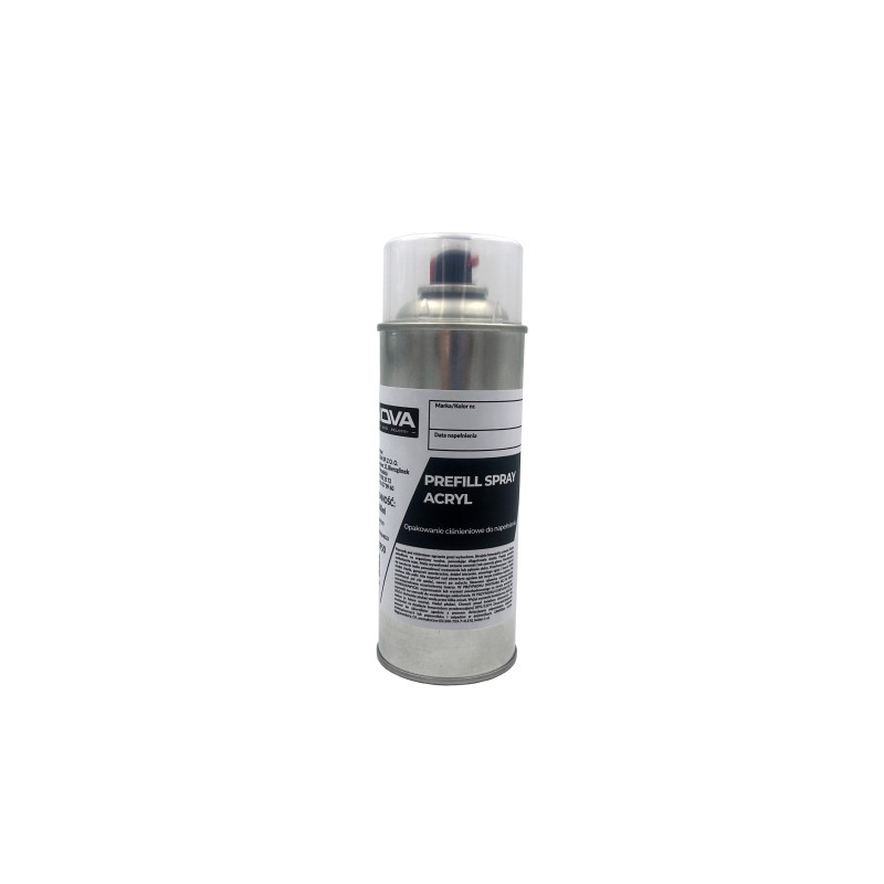 NOVA PREFILL ACRYL SPRAY - Opakowanie ciśnieniowe do napełniania 300ml