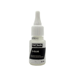 NOVA C-GLUE - Klej cyjanowodorowy, uniwersalny (średnia lepkość), 20ml