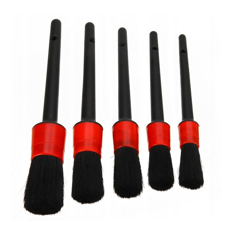 NOVA CLEAN CAR DETAILING BRUSH SET - Zestaw 5 pędzelki do kosmetyki pojazdu