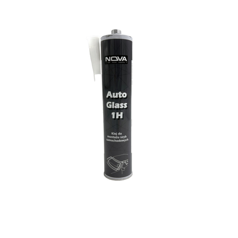 NOVA Auto Glass 1H - Klej do montażu szyb samochodowych, kartusz zamknięty, 310ml