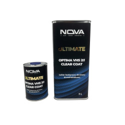 NOVA ULTIMATE OPTIMA VHS 2:1 CLEAR COAT - Lakier bezbarwny akrylowy dwuskładnikowy 3