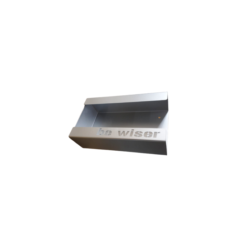 NOVA BW 1028 - Wieszak na rękawice jednorazowe, rozm. 250x75x145mm, szary