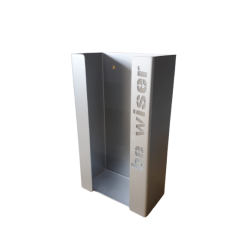 NOVA BW 1028 - Wieszak na rękawice jednorazowe, rozm. 250x75x145mm, szary