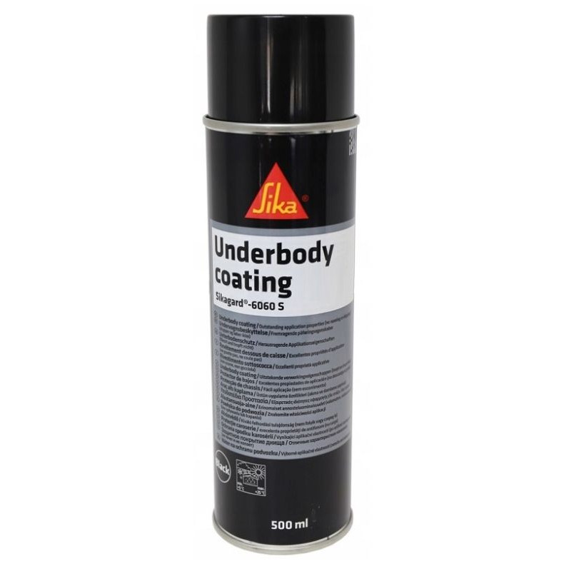 SikaGard 6060 S Środek do konserwacji podwozi czarny, spray 500mL