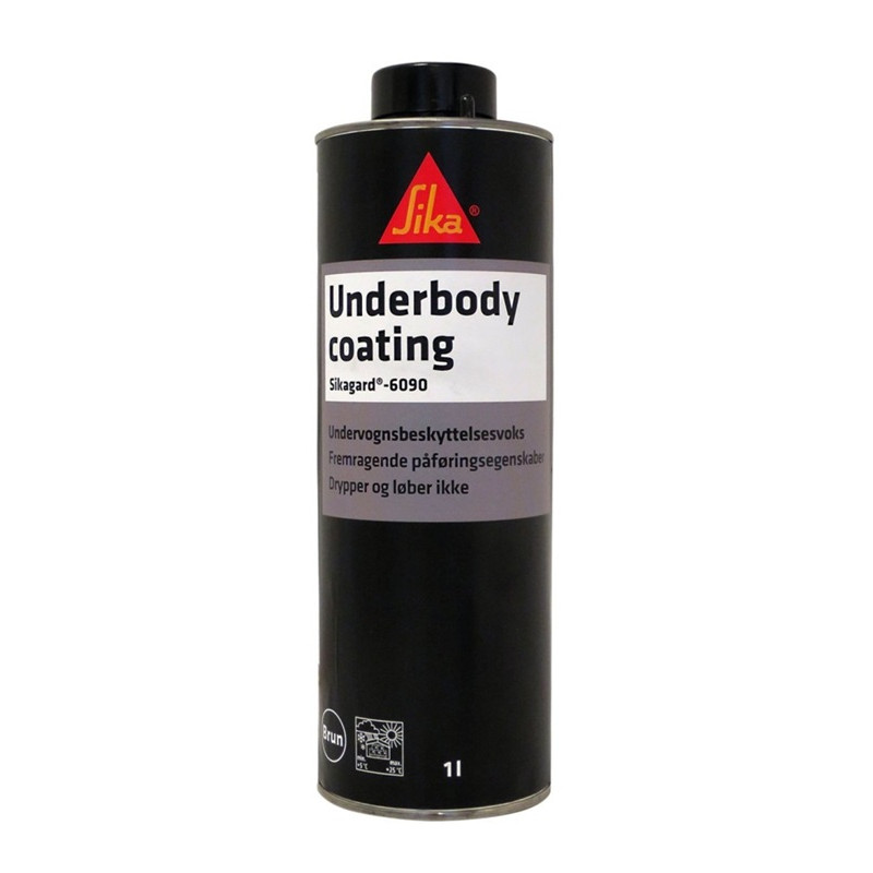 SikaGard 6090 Środek do konserwacji podwozi brązowy, 1L