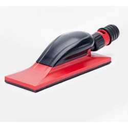ShineMate - Hebel szlifierski z odsysem (73008), czerwony, MH, 70 x 200 mm