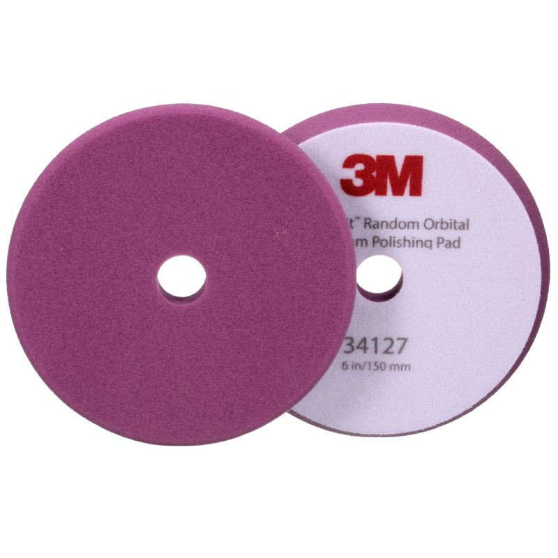 3M Perfect-It Gąbka polerska do polerki mimośrodowej  fioletowa (130mm oraz 150mm) /34123 / 34127/