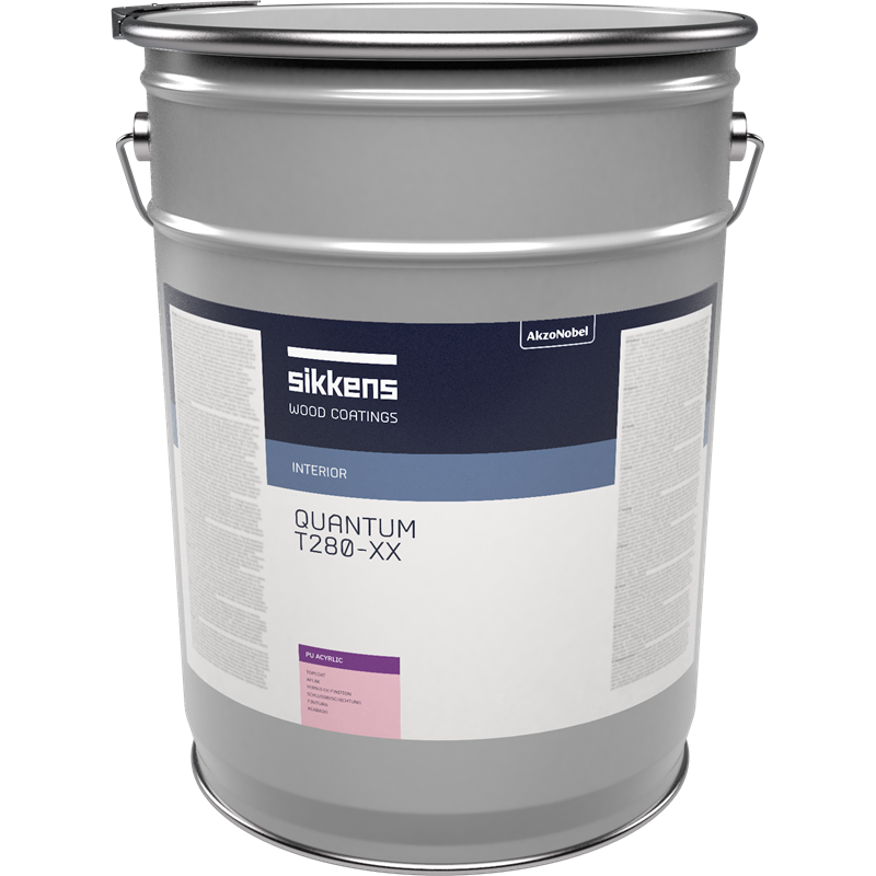 SIKKENS AC QUANTUM T280-15 - dwuskładnikowy lakier nawierzchniowy matowy (bezbarwny) 20L