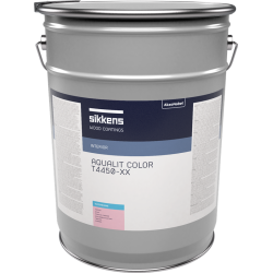 Sikkens AqualitColor T4450-20-B01 - jednoskładnikowy wodorozcieńczalny lakier nawierzchniowy półmat (biały) 18L