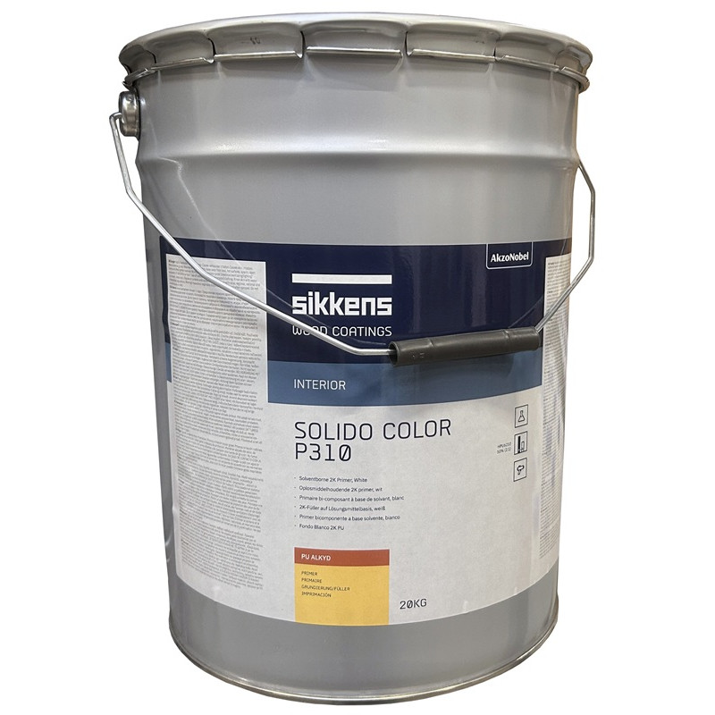SIKKENS PU SOLIDO COLOR P310 - dwuskładnikowy podkład poliuretanowy-alkidowy (biały) 20kg